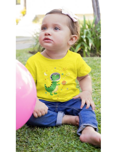 Camiseta Astrodino Amarilla