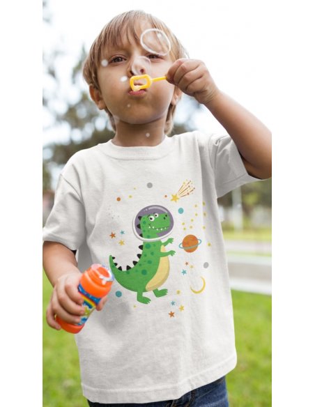 Camiseta Astrodino Blanca