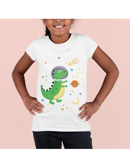 Camiseta Astrodino Blanca