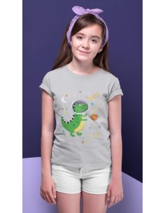 Camiseta Astrodino Gris