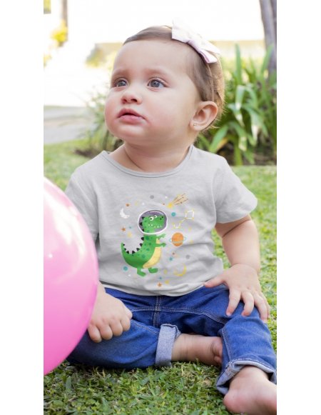 Camiseta Astrodino Gris