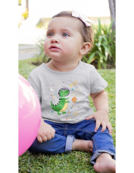 Camiseta Astrodino Gris