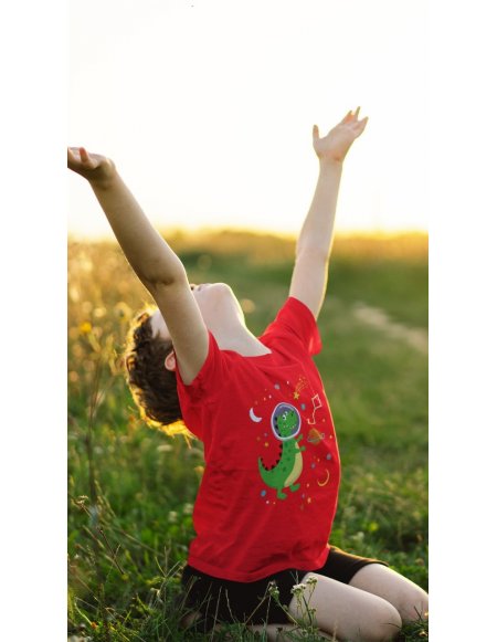 Camiseta Astrodino Roja