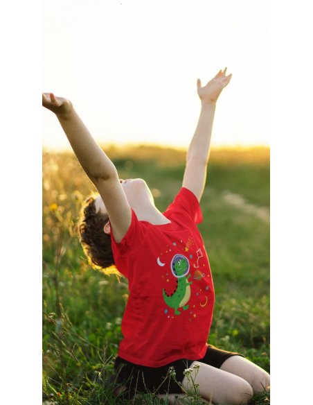 Camiseta Astrodino Roja