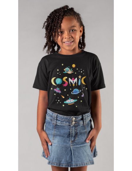 Camiseta Cosmic Negra