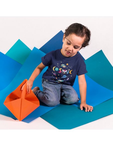 Camiseta Cosmic Azul Oscuro