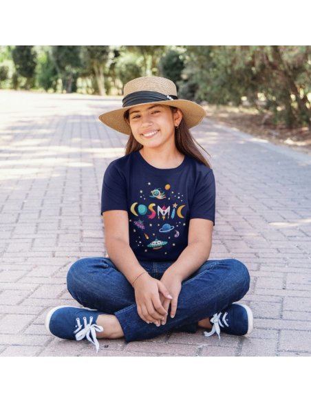 Camiseta Cosmic Azul Oscuro