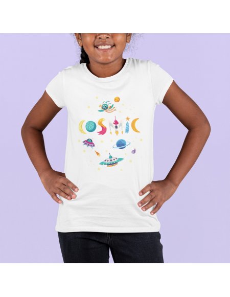 Camiseta Cosmic Blanca
