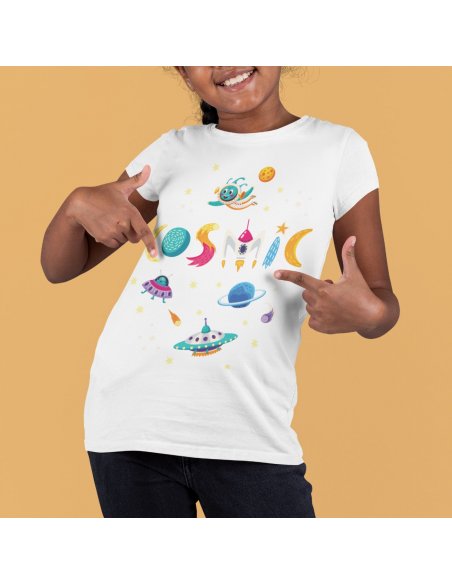 Camiseta Cosmic Blanca
