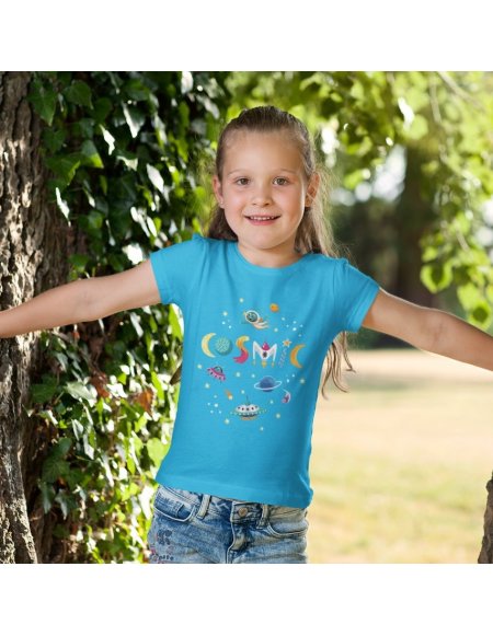 Camiseta Cosmic Azul Cielo