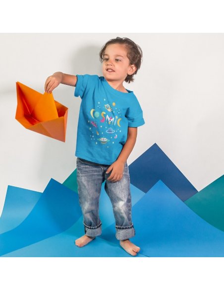 Camiseta Cosmic Azul Cielo