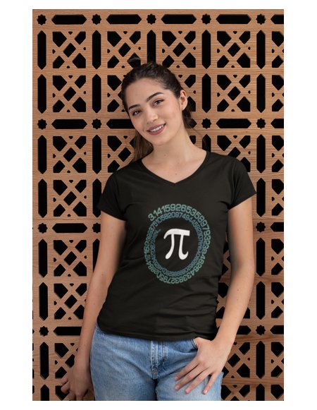 Camiseta Negra Pi Dama CV