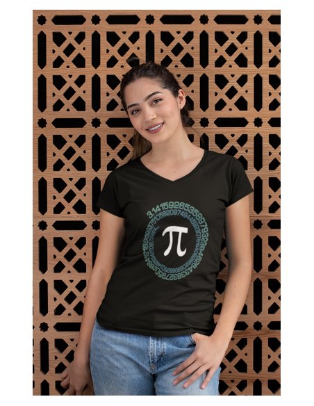 Camiseta Negra Pi Dama CV