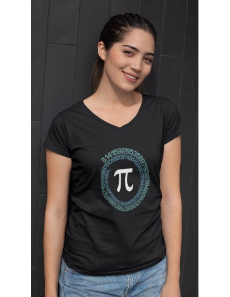 Camiseta Negra Pi Dama CV