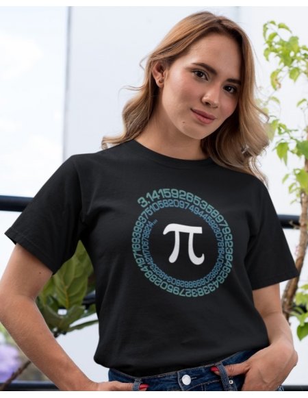 Camiseta Negra π Dama CR