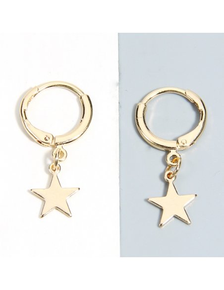 Aretes Estrellas Doradas