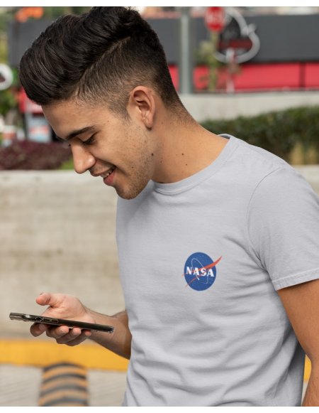 Camiseta Gris NASA - Artemis Unisex