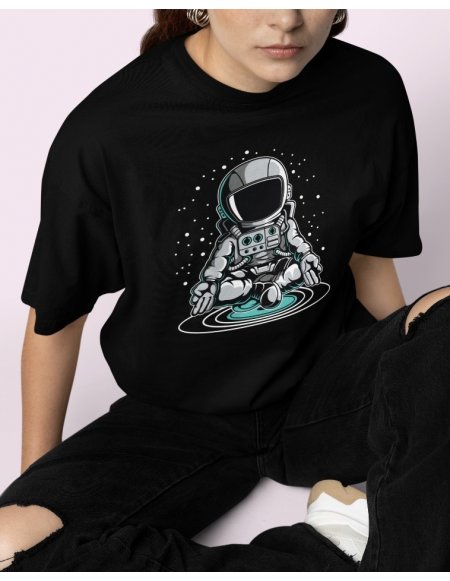 Camiseta Negro AstroYoga Unisex