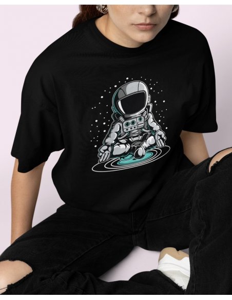 Camiseta Negro AstroYoga Unisex