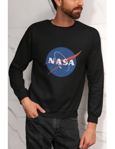 Buzo Unisex Negro NASA
