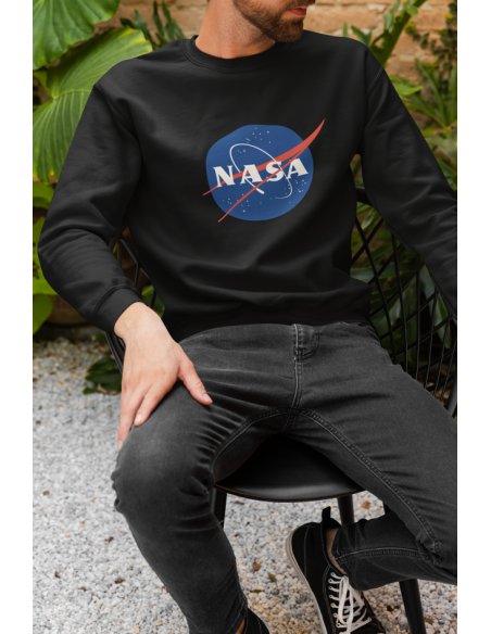 Buzo Unisex Negro NASA
