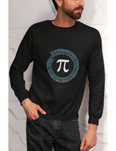 Buzo Unisex Negro Pi