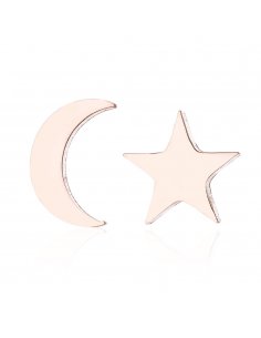 Topitos Luna Estrella Oro Rosa