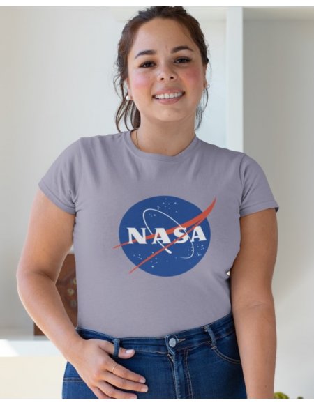 Camiseta Lila NASA Dama CR
