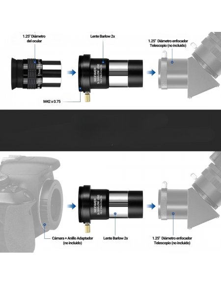 Kit de Oculares y filtros Neewer