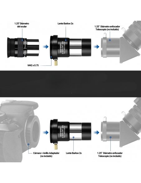 Kit de Oculares y filtros Neewer