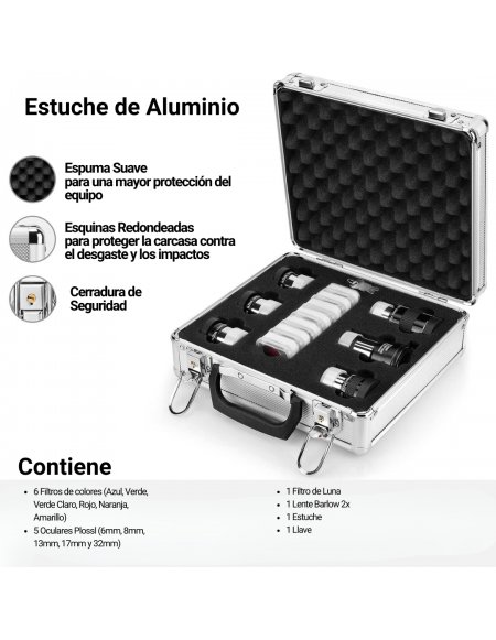Kit de Oculares y filtros Neewer
