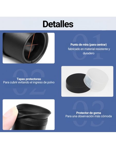 Colimador Cheshire para Telescopio Newtoniano