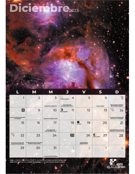 Calendario Astronómico 2025