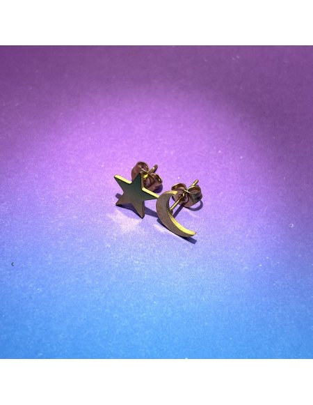 Topitos Luna Estrella Dorado