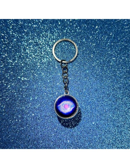 Llavero Esfera Nebulosa Ojo de Gato