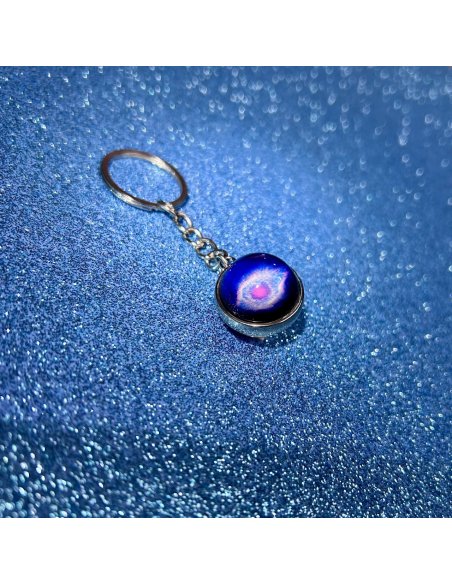 Llavero Esfera Nebulosa Ojo de Gato