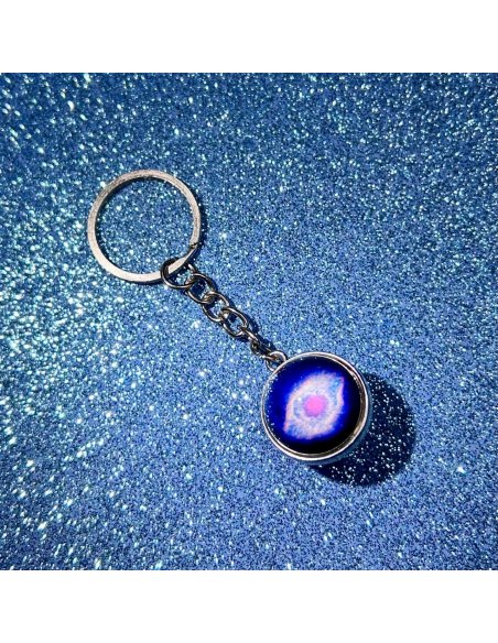 Llavero Esfera Nebulosa Ojo de Gato