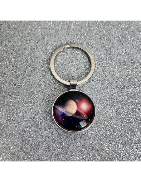 Llavero Doble Cara Saturno