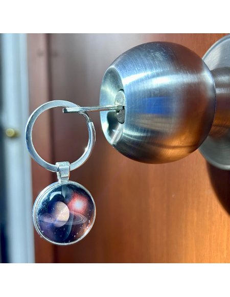 Llavero Doble Cara Saturno