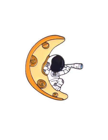 Pin Astronauta Observando