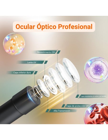 Microscopio para Niños 40x-750x Bresser STEM