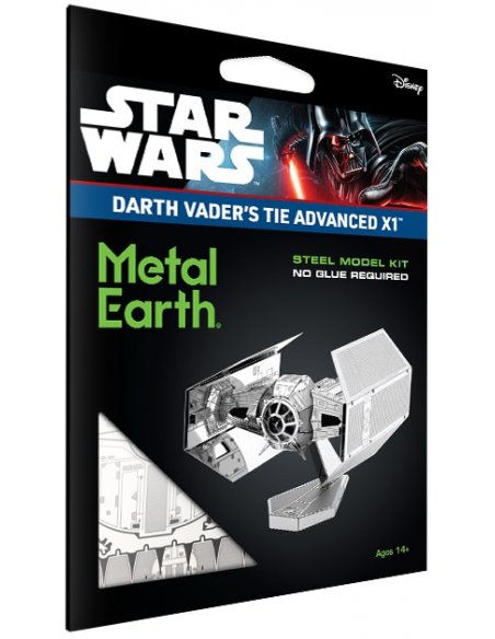 Modelo Metálico para Armar Darth Vader's TIE Adavanced X1 - Star Wars