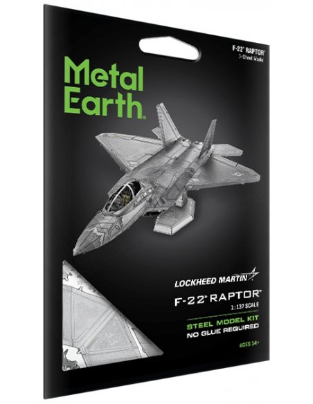 Modelo Metálico para Armar F-22 Raptor Color