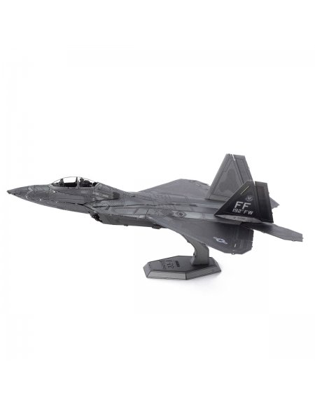 Modelo Metálico para Armar F-22 Raptor Color