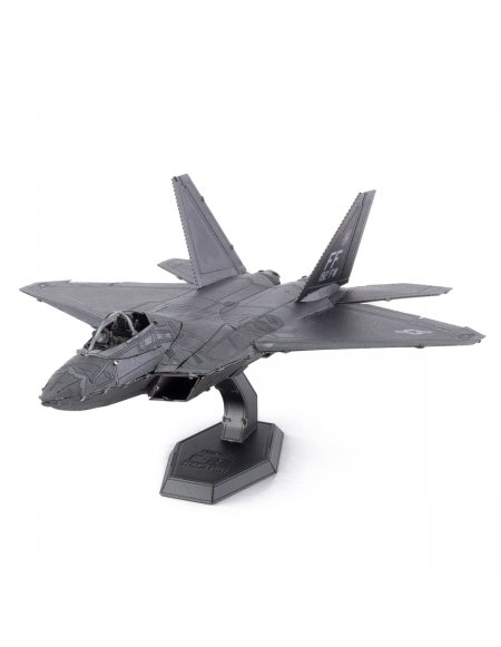 Modelo Metálico para Armar F-22 Raptor Color