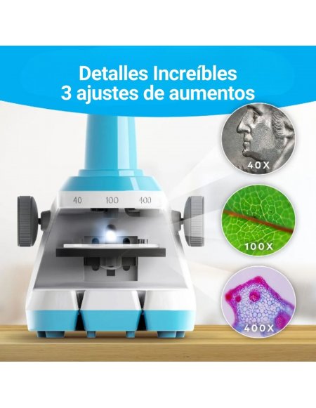 Microscopio NatGeo 40x-400x