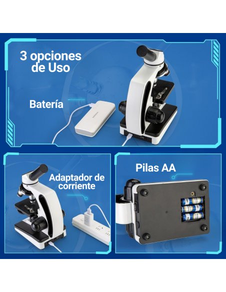 Microscopio Educativo Sedumic 40x-2000x