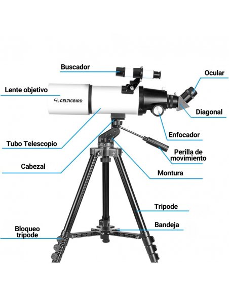 Telescopio Celticbird 80AZ