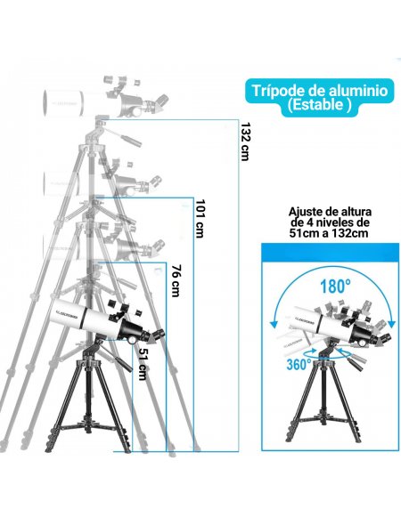 Telescopio Celticbird 80AZ