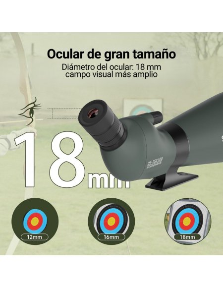 Telescopio Terrestre SV28 25-75x100
